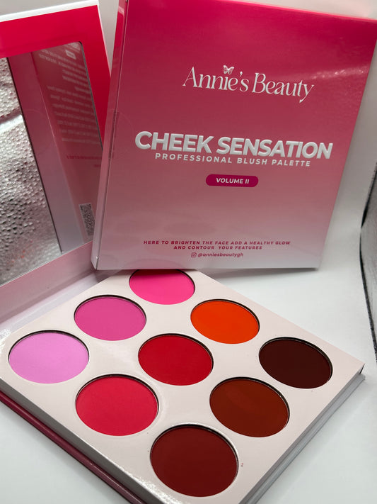 Cheek Sensation Professional Blush Palette (Volume 2)